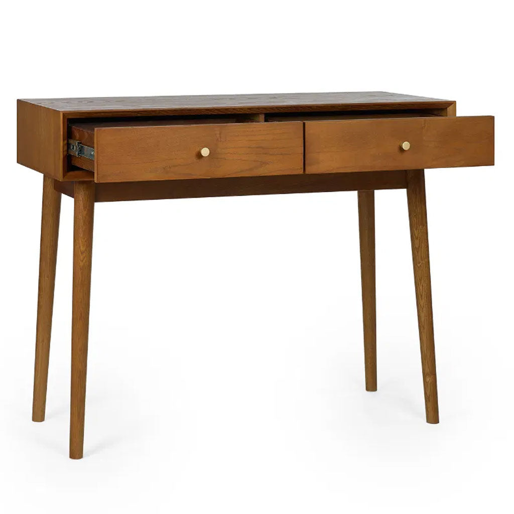 Wooden Desk for Home And Office With 2 Drawers - Lowry