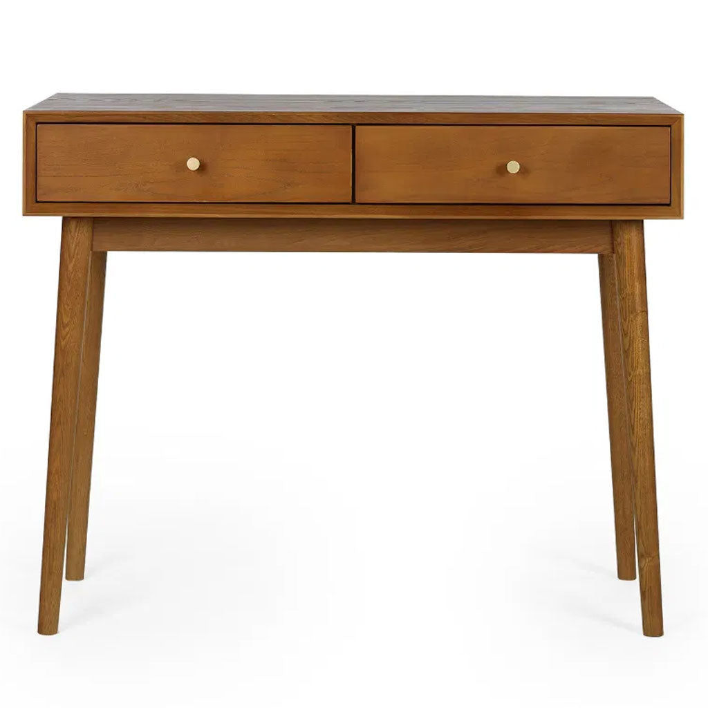 Wooden Desk for Home And Office With 2 Drawers - Lowry