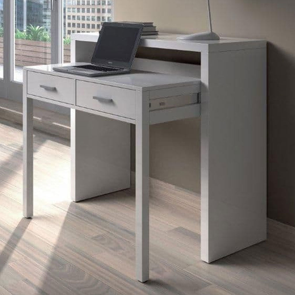 Wooden Desk for Home And Office With 2 Drawers - Turina