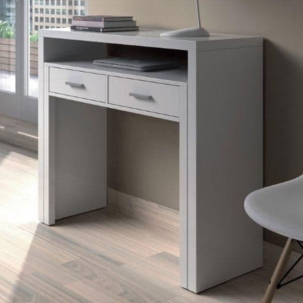 Wooden Desk for Home And Office With 2 Drawers - Turina