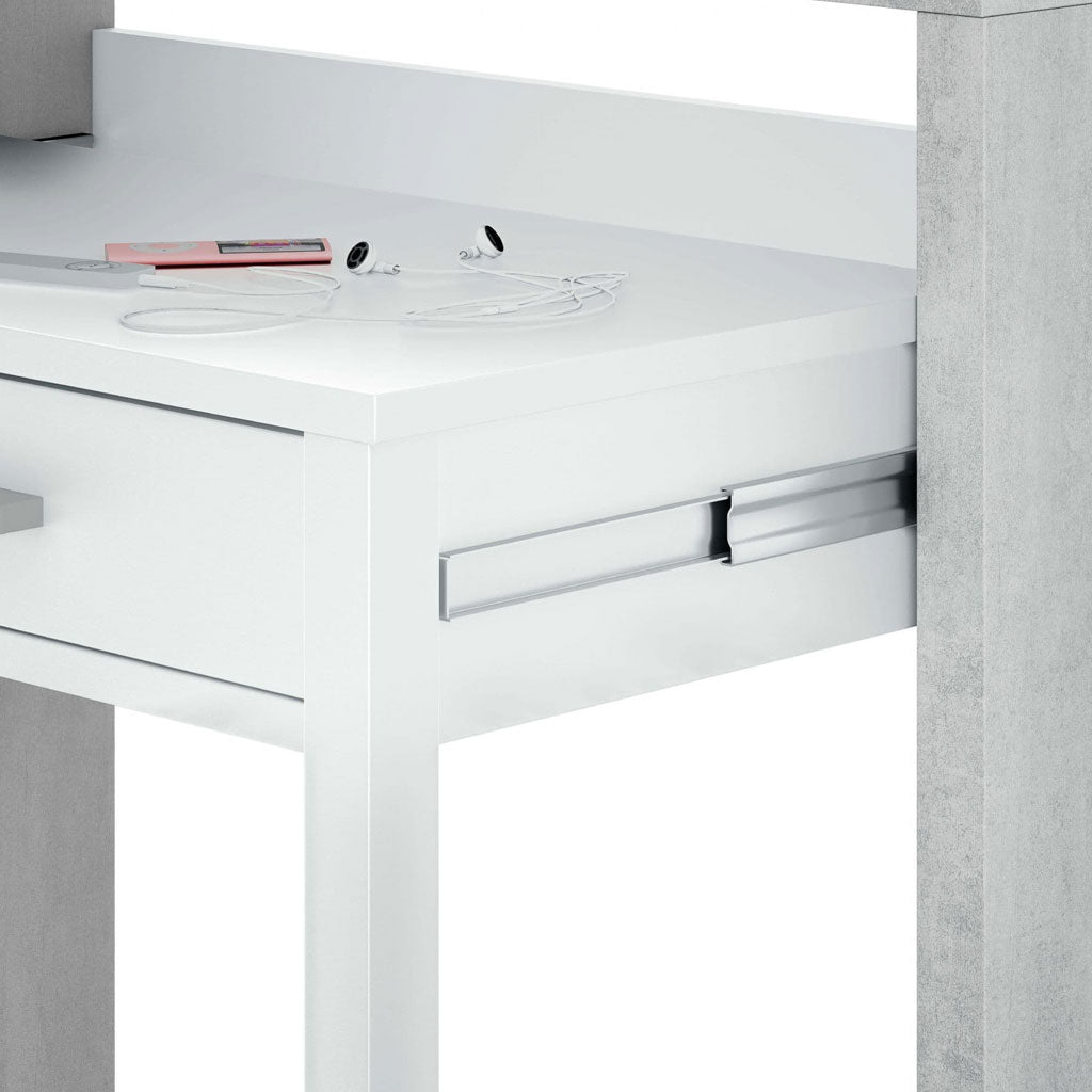 Wooden Desk for Home And Office With 2 Drawers - Turina