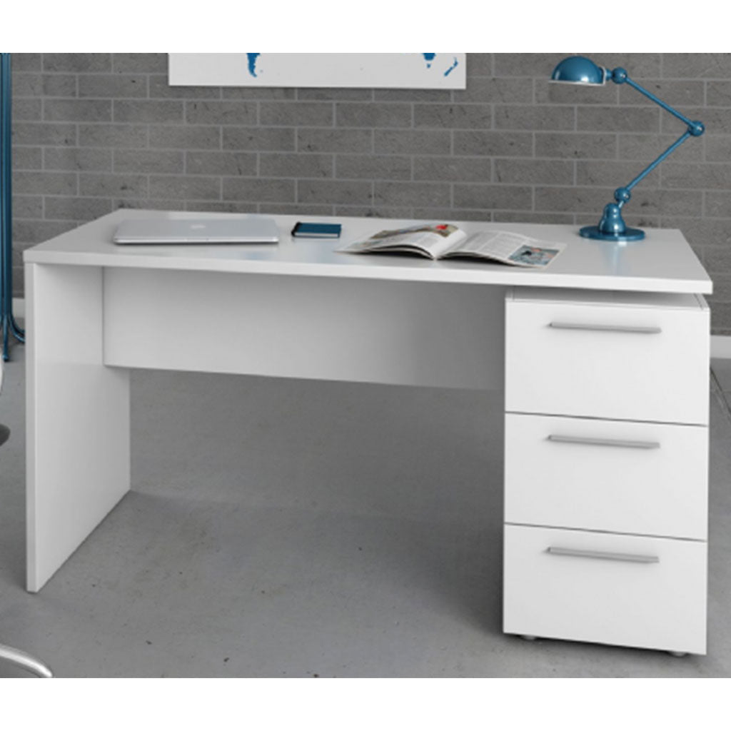 Wooden Desk for Home And Office With 3 Drawers - Amagansett