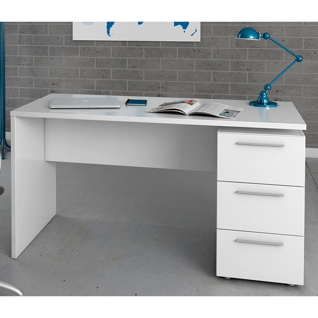 Wooden Desk for Home And Office With 3 Drawers - Amagansett