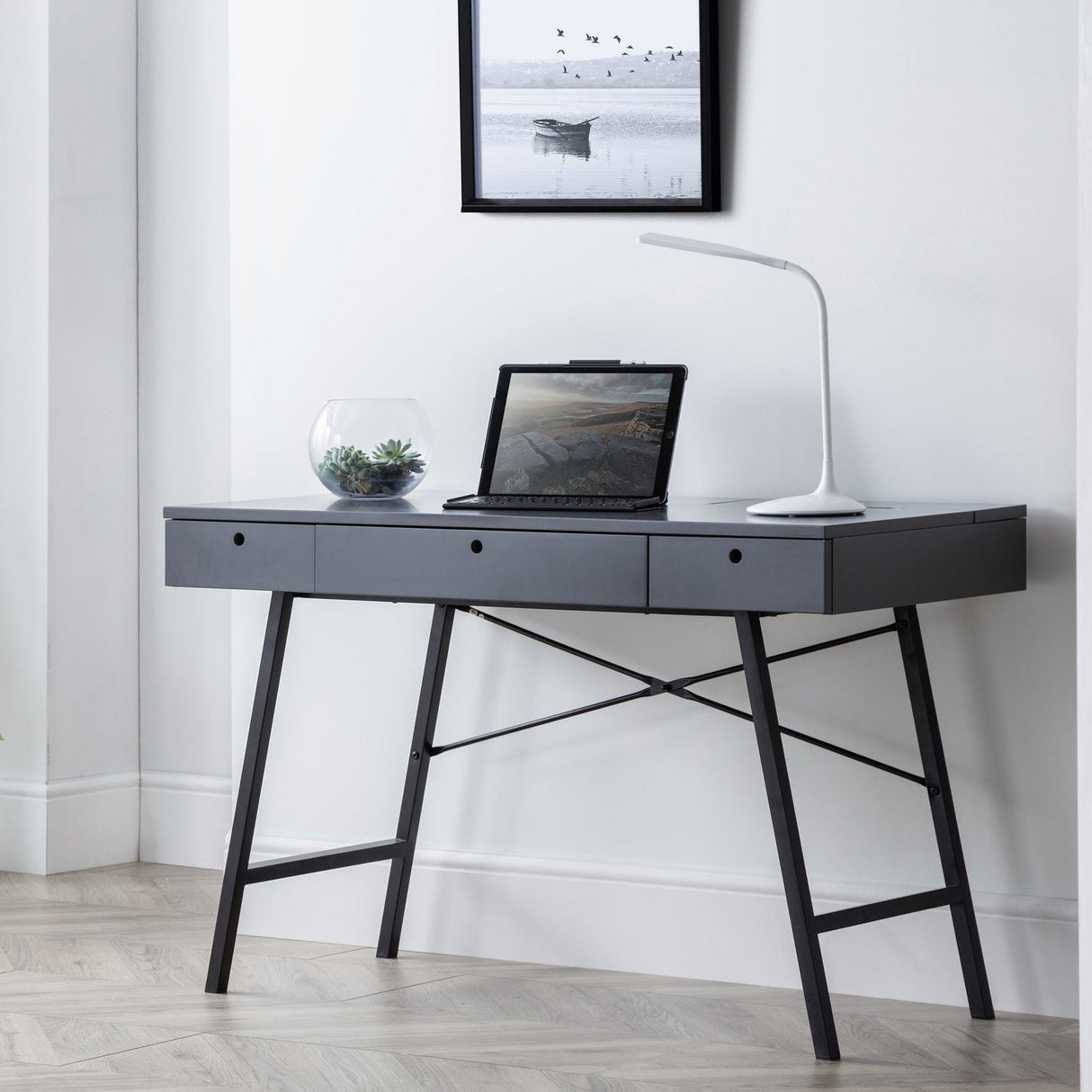 Wooden Desk for Home And Office With 3 Drawers - Trianon