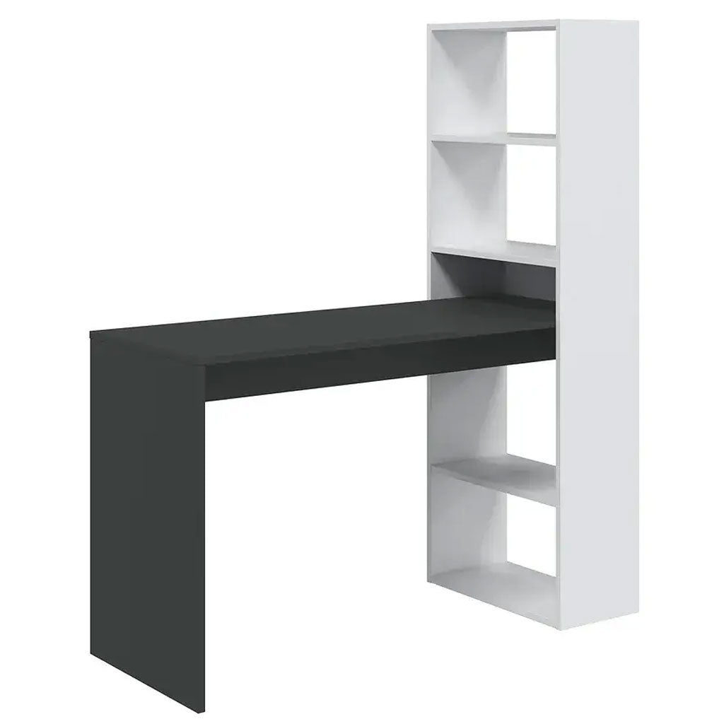 Wooden Desk for Home And Office With Bookcase - Dublin