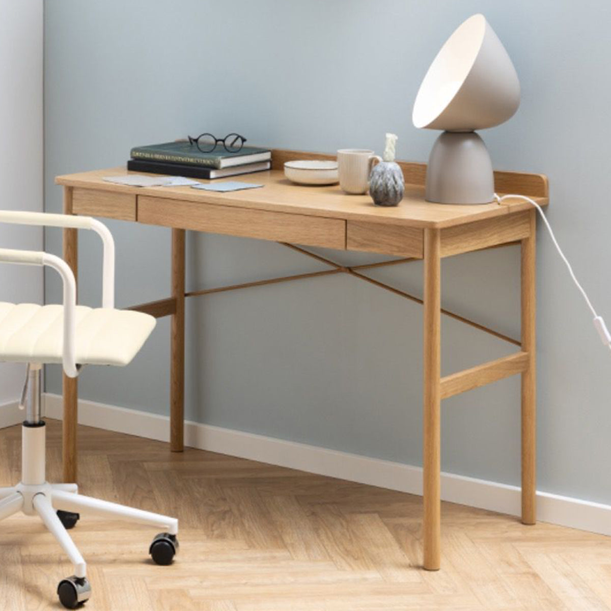 Wooden Desk for Home And Office With 1 Drawer - Paul