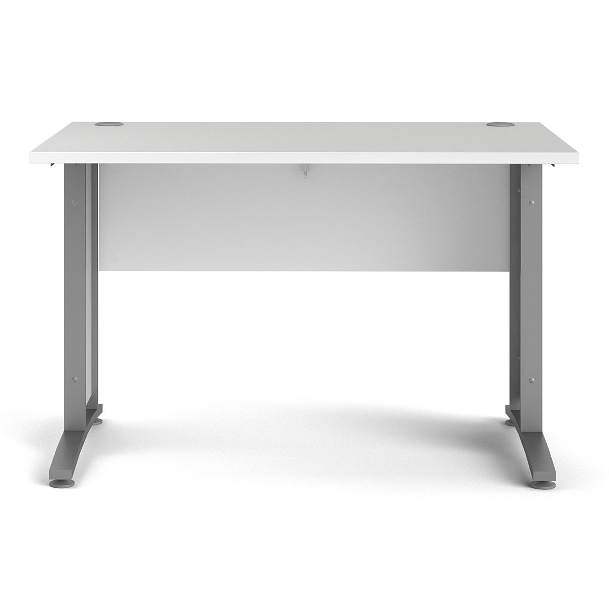 Wooden Desk for Home And Office 120cm Wide in White - Prima