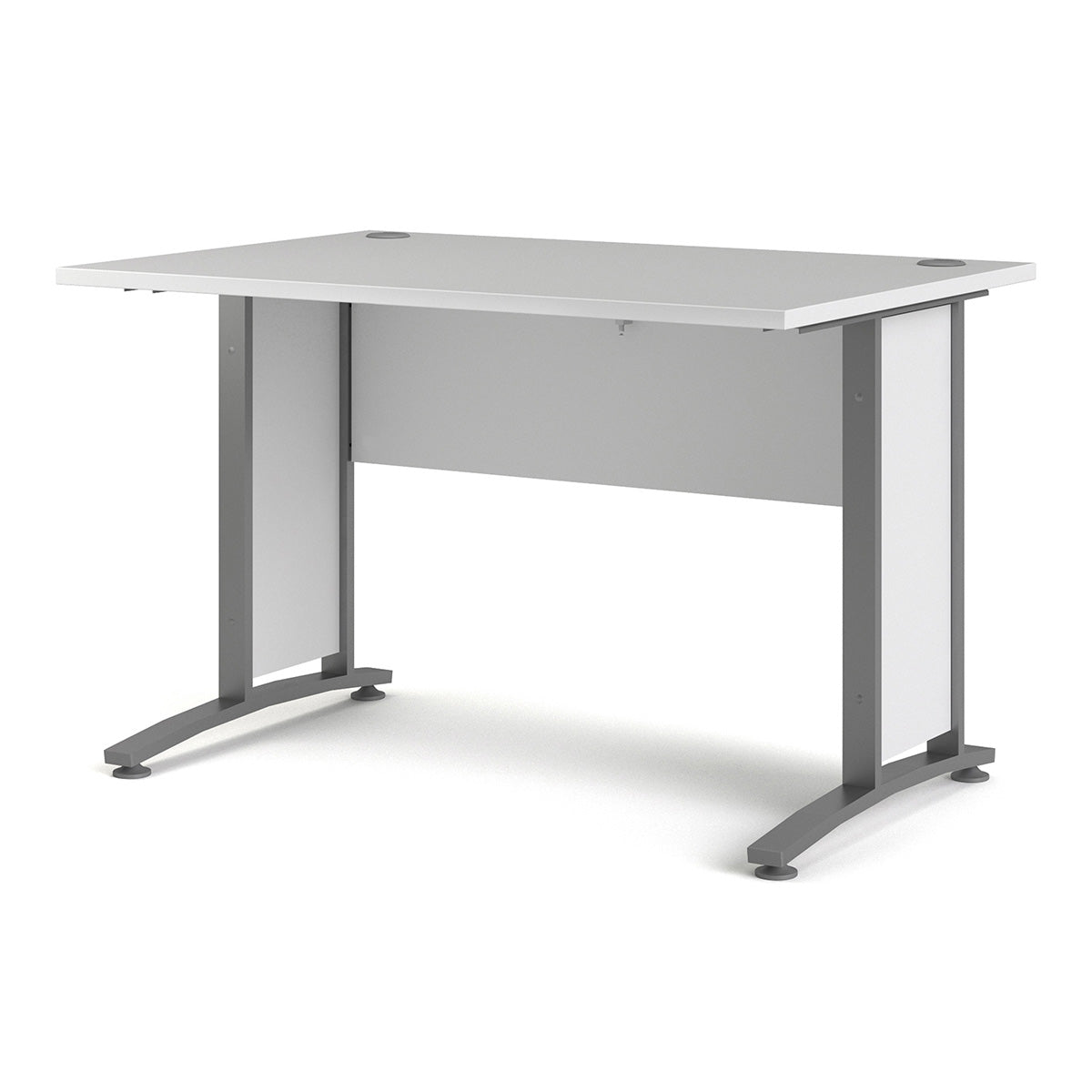 Wooden Desk for Home And Office 120cm Wide in White - Prima