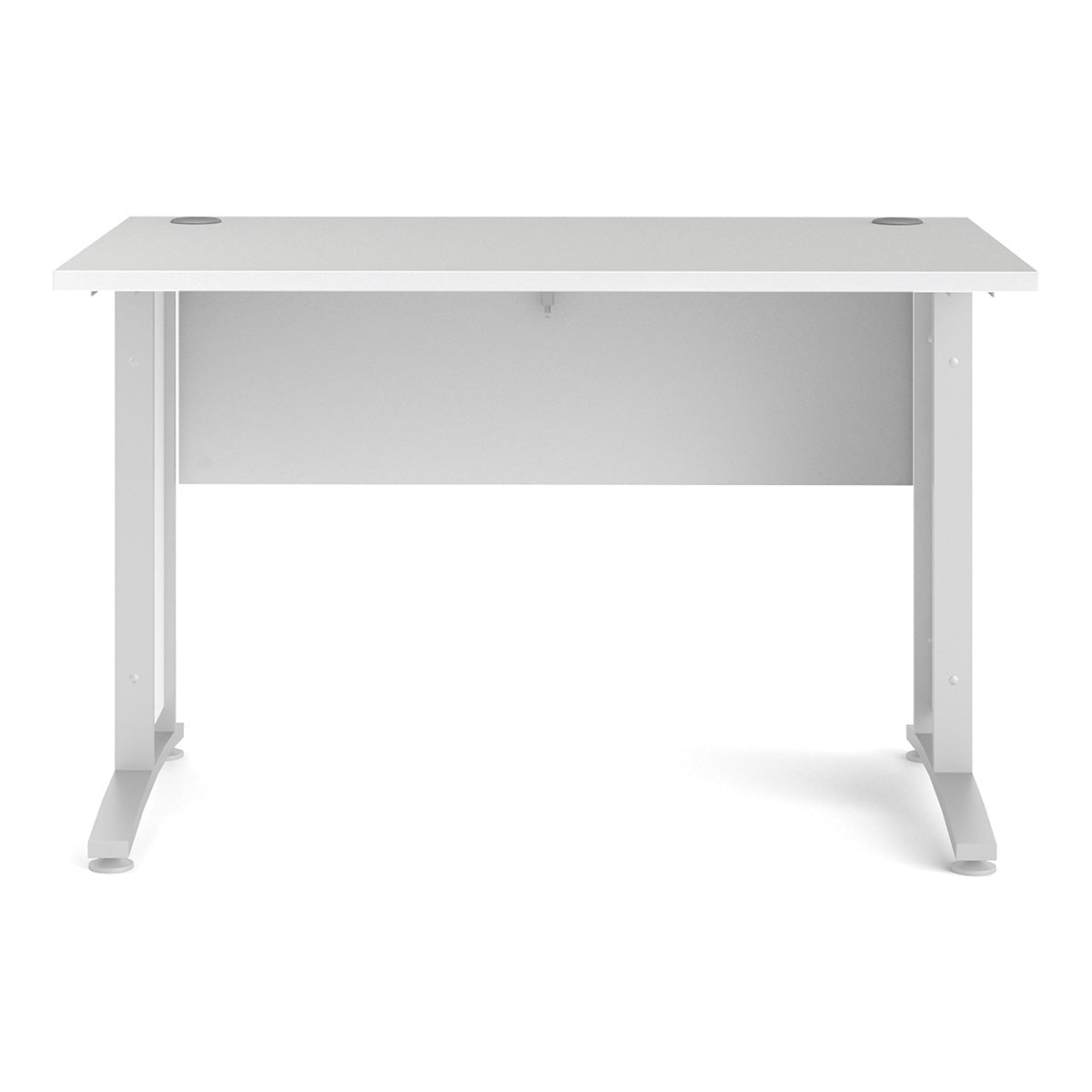 Wooden Desk for Home And Office 120cm Wide in White - Prima