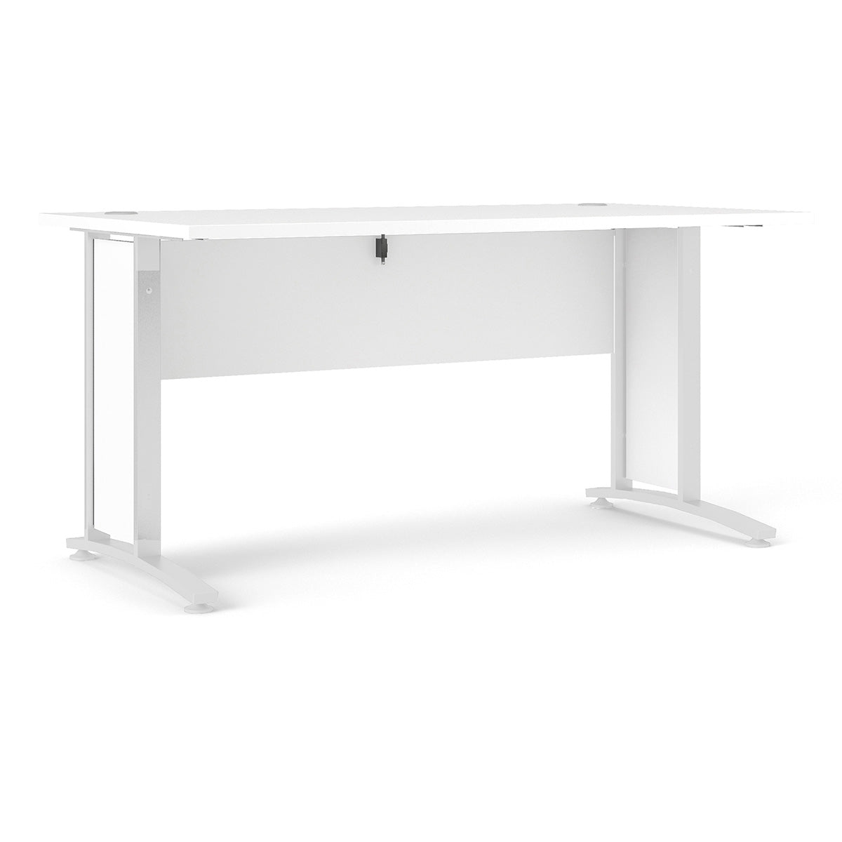 Wooden Desk for Home And Office 150cm Wide in White - Prima
