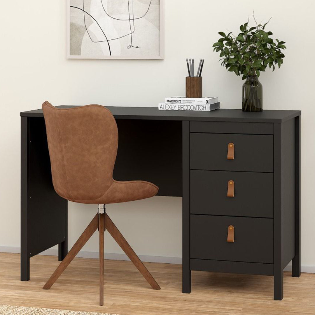 Wooden Desk for Home And Office With 3 Drawers - Barcelona