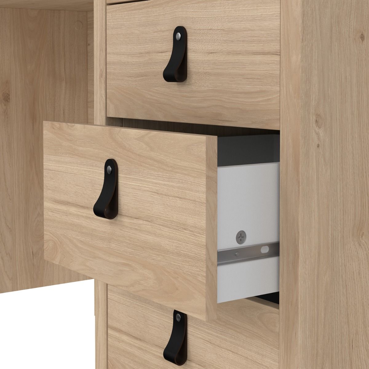 Wooden Desk for Home And Office With 3 Drawers - Barcelona