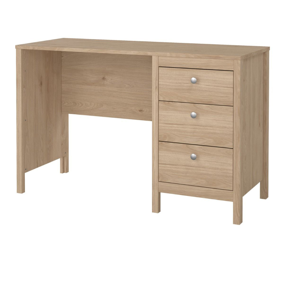 Wooden Desk for Home And Office With 3 Drawers - Madrid