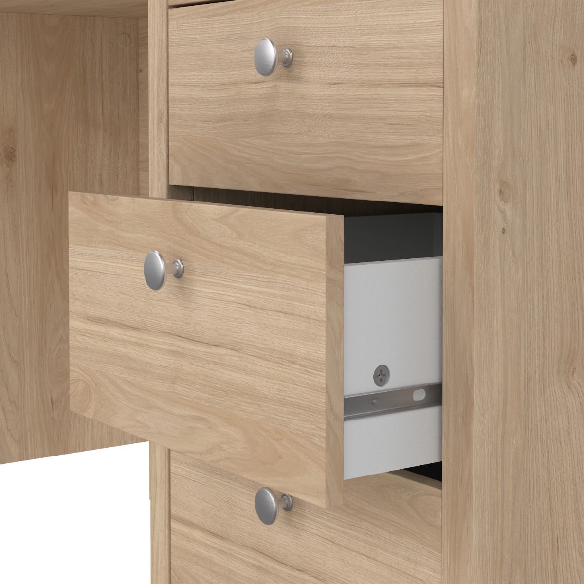 Wooden Desk for Home And Office With 3 Drawers - Madrid