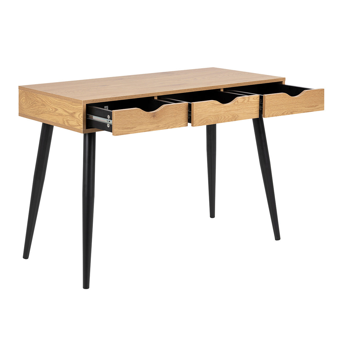 Wooden Desk for Home And Office With 3 Drawers - Neptun