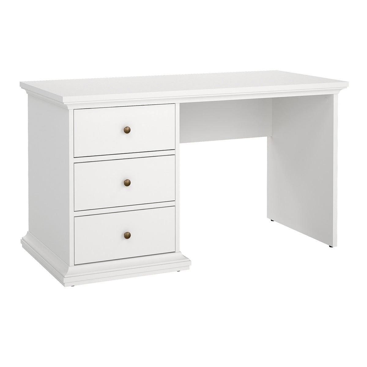 Wooden Desk for Home And Office With 3 Drawers - Paris