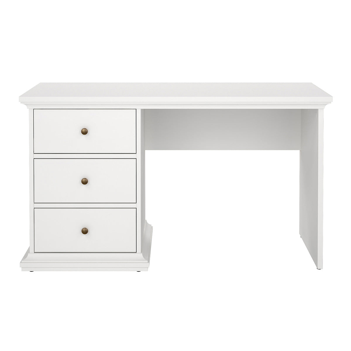 Wooden Desk for Home And Office With 3 Drawers - Paris