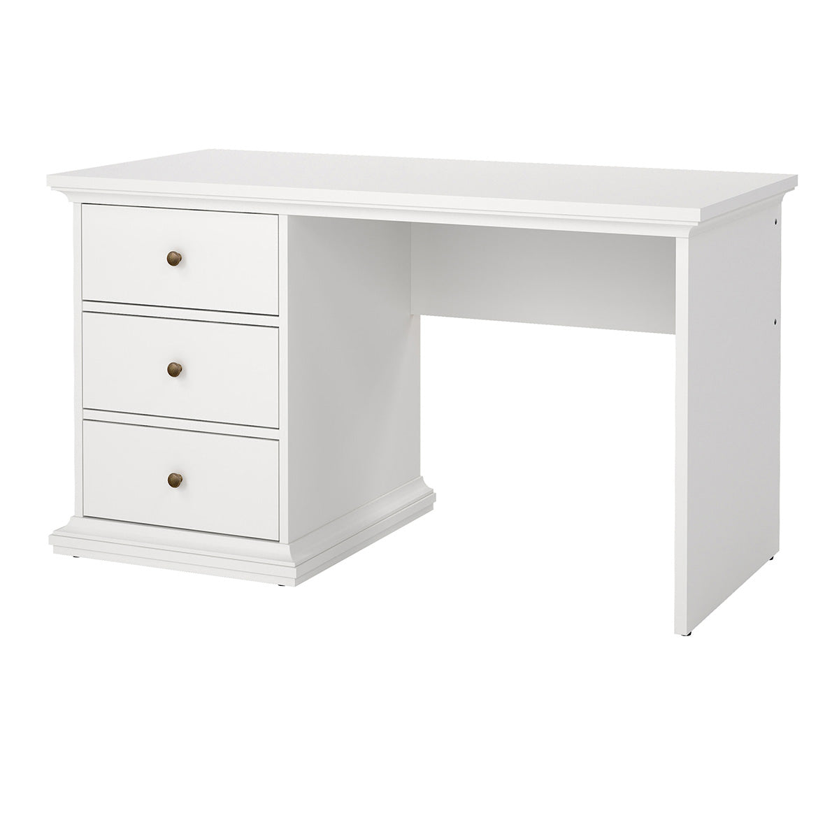 Wooden Desk for Home And Office With 3 Drawers - Paris