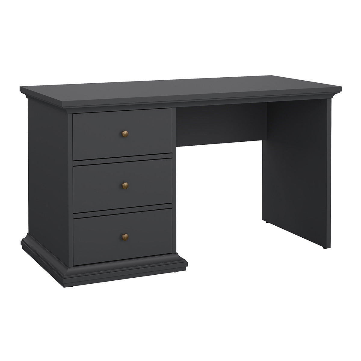 Wooden Desk for Home And Office With 3 Drawers - Paris