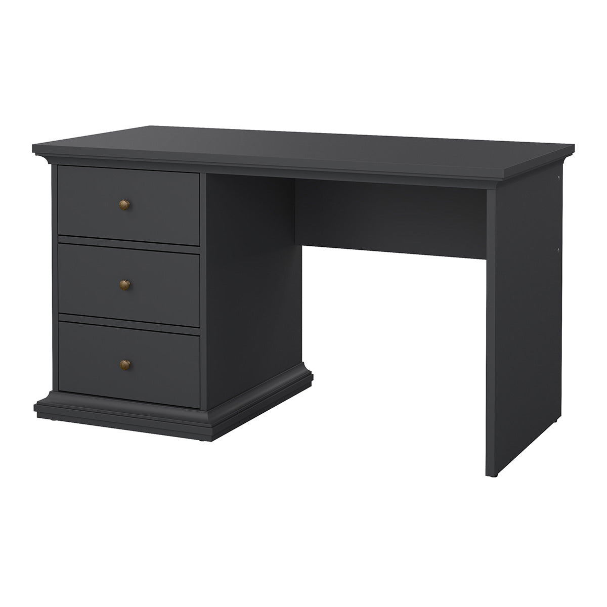 Wooden Desk for Home And Office With 3 Drawers - Paris