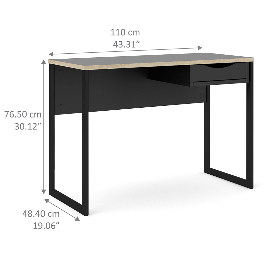 Wooden Desk for Home And Office With 1 Drawer - Function Plus