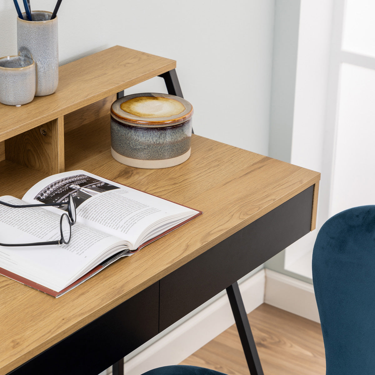 Wooden Desk for Home And Office With 1 Drawer - Reece