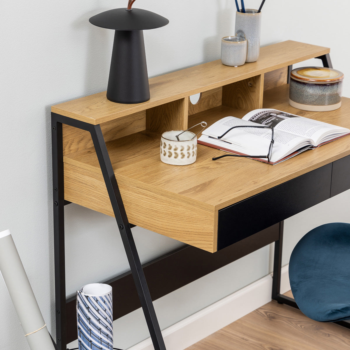 Wooden Desk for Home And Office With 1 Drawer - Reece