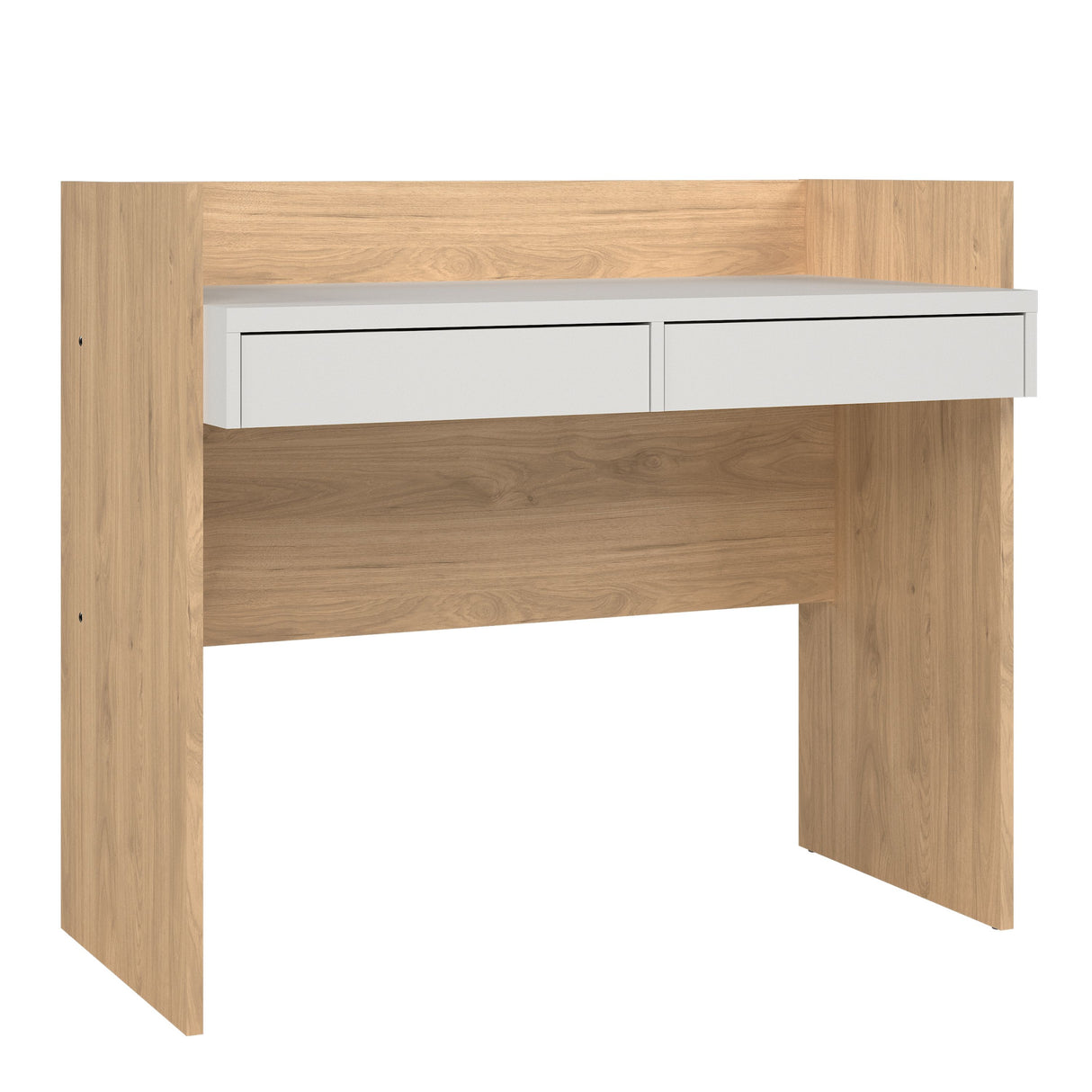 Wooden Desk for Home And Office With 2 Drawers - Function Plus