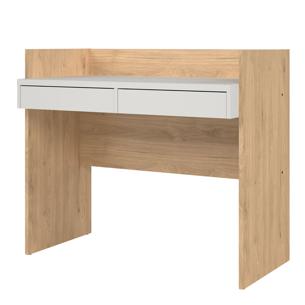 Wooden Desk for Home And Office With 2 Drawers - Function Plus