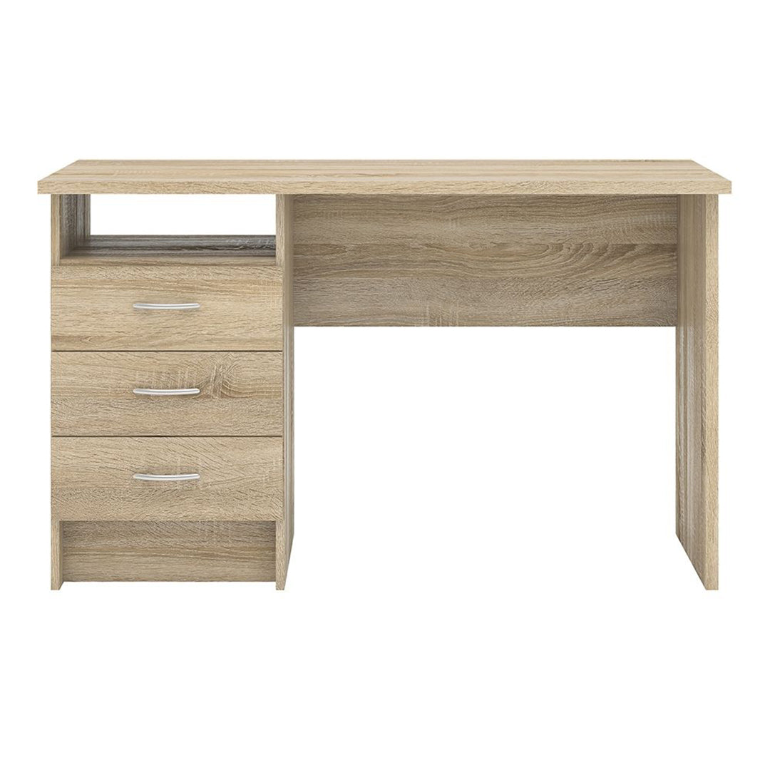 Wooden Desk for Home And Office With 3 Drawers - Function Plus