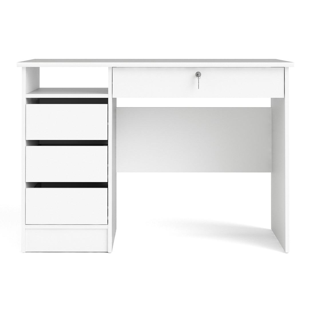 Wooden Desk for Home And Office 4 Drawers - Function Plus