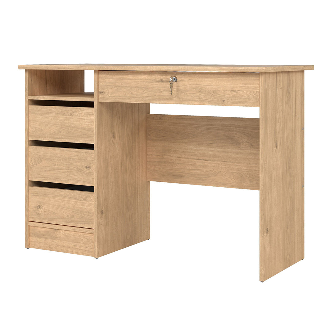 Wooden Desk for Home And Office 4 Drawers - Function Plus