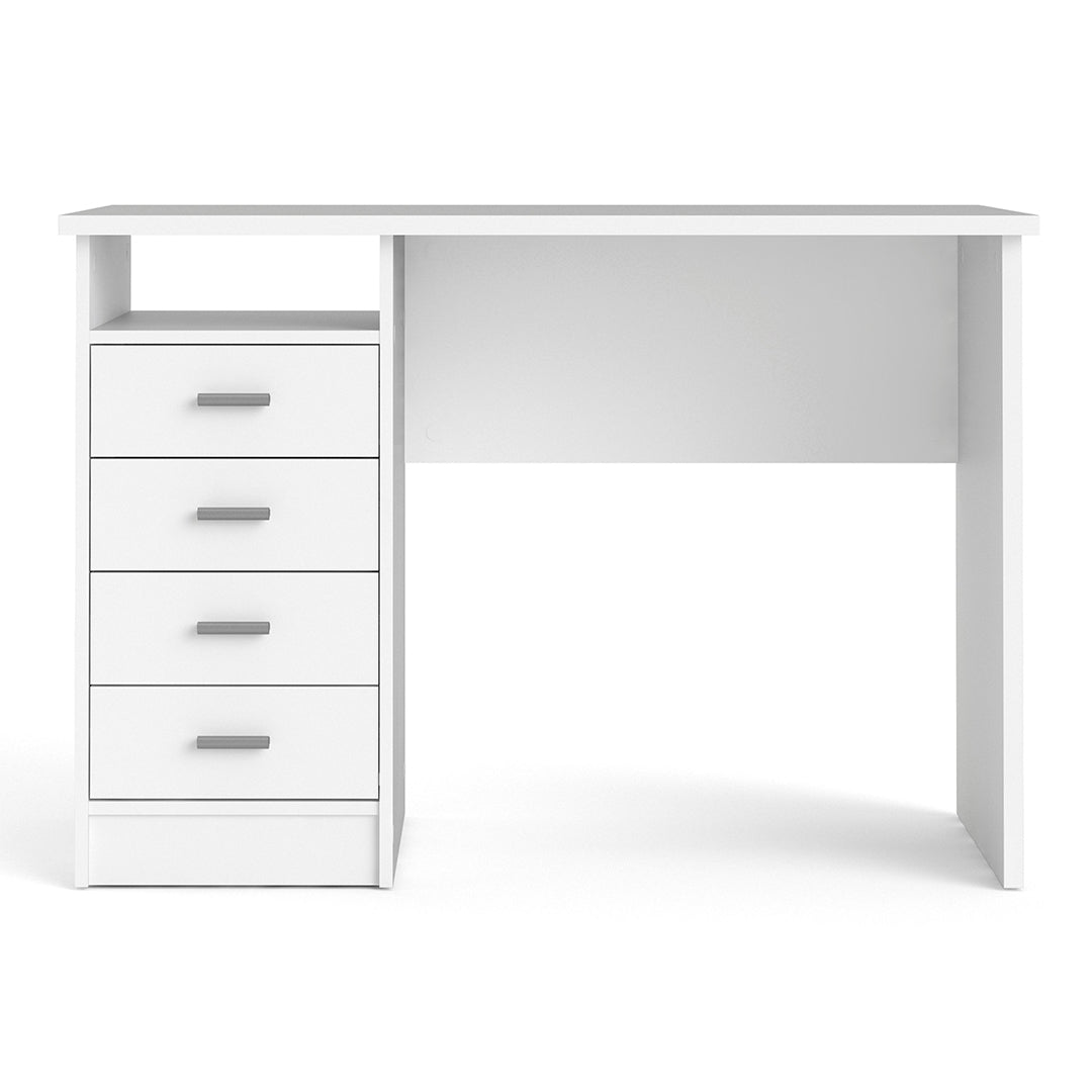 Wooden Desk for Home And Office With 4 Drawers - Function Plus