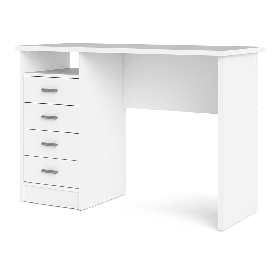 Wooden Desk for Home And Office With 4 Drawers - Function Plus