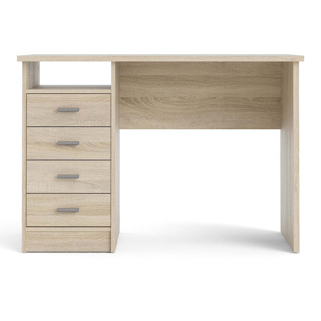Wooden Desk for Home And Office With 4 Drawers - Function Plus