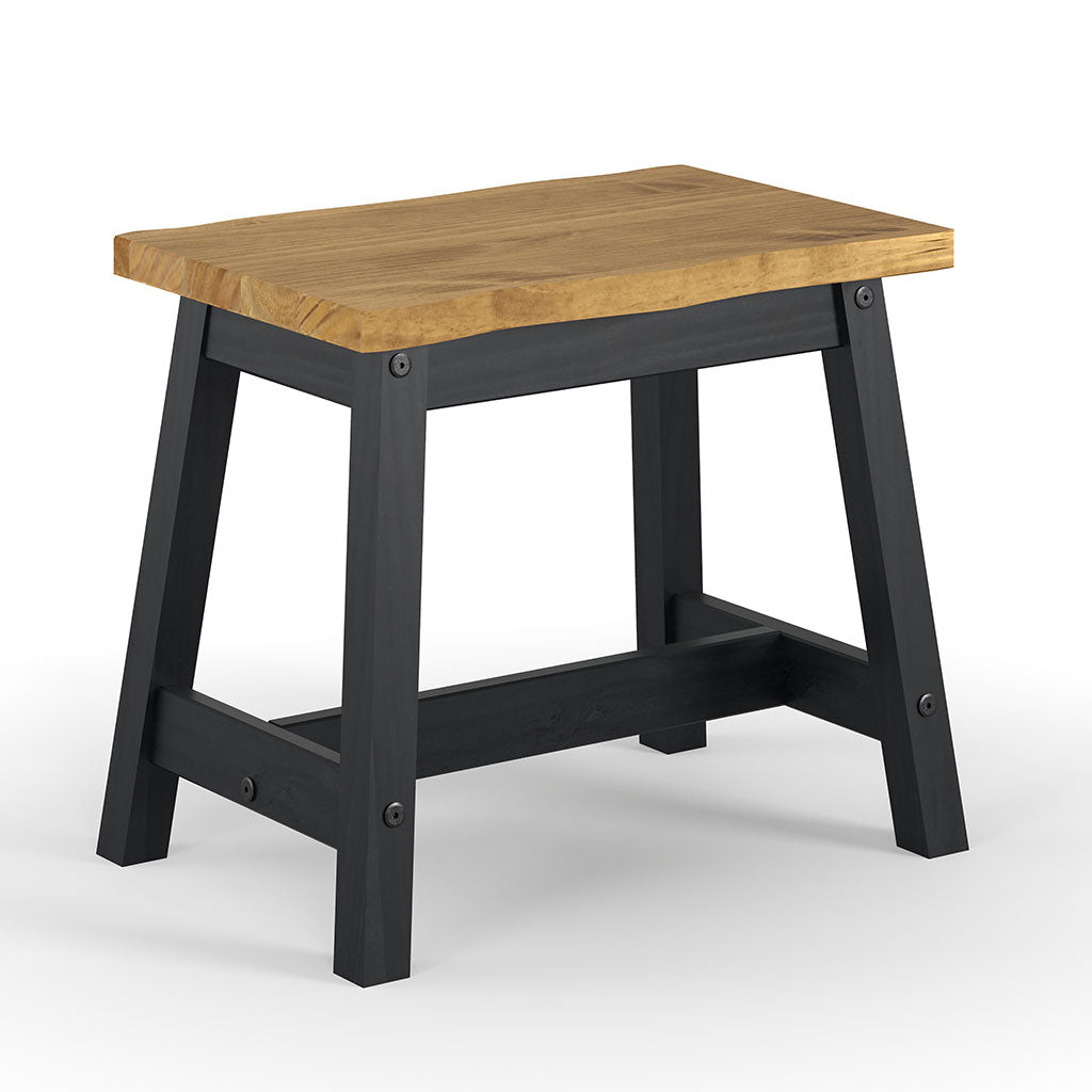 Wooden Dining Bench 52.5cm Wide in Set Of 2 - Corona