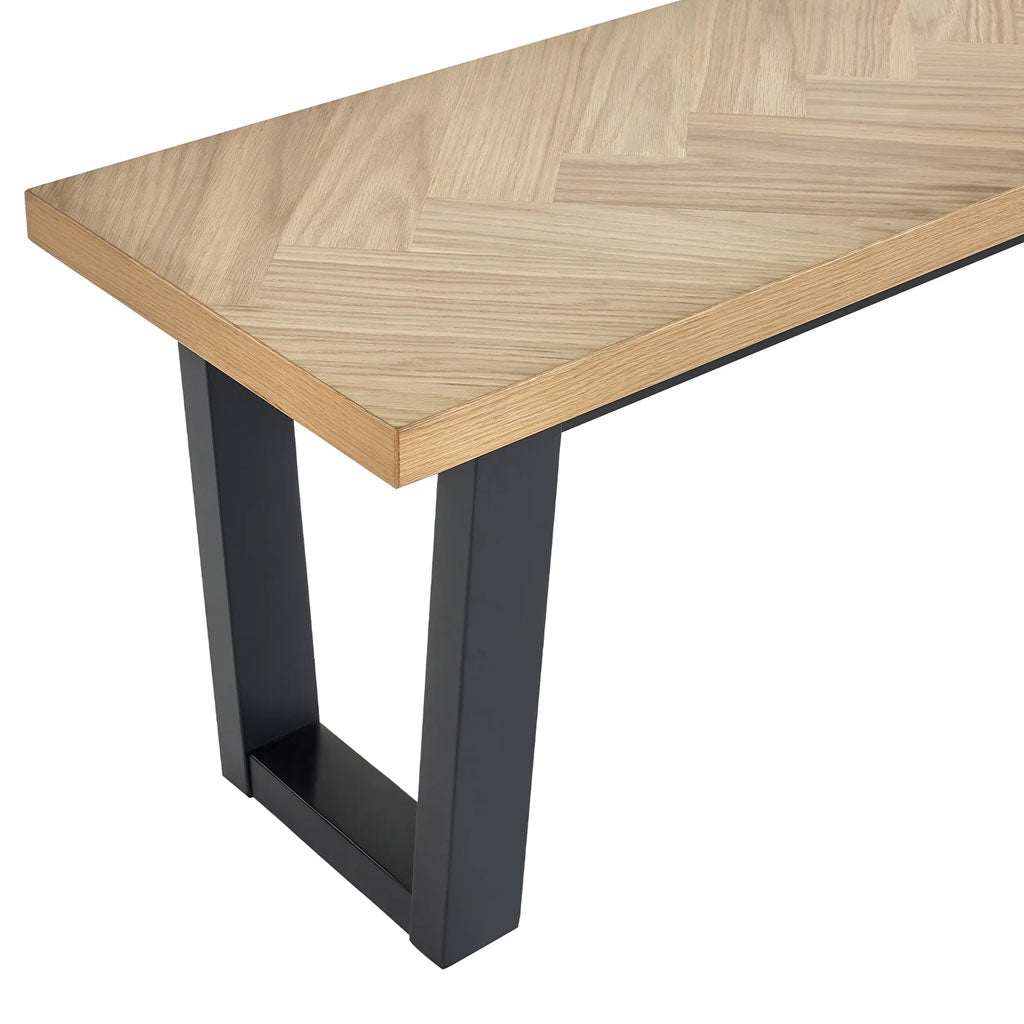 Wooden Dining Bench for 2 People - Hilton