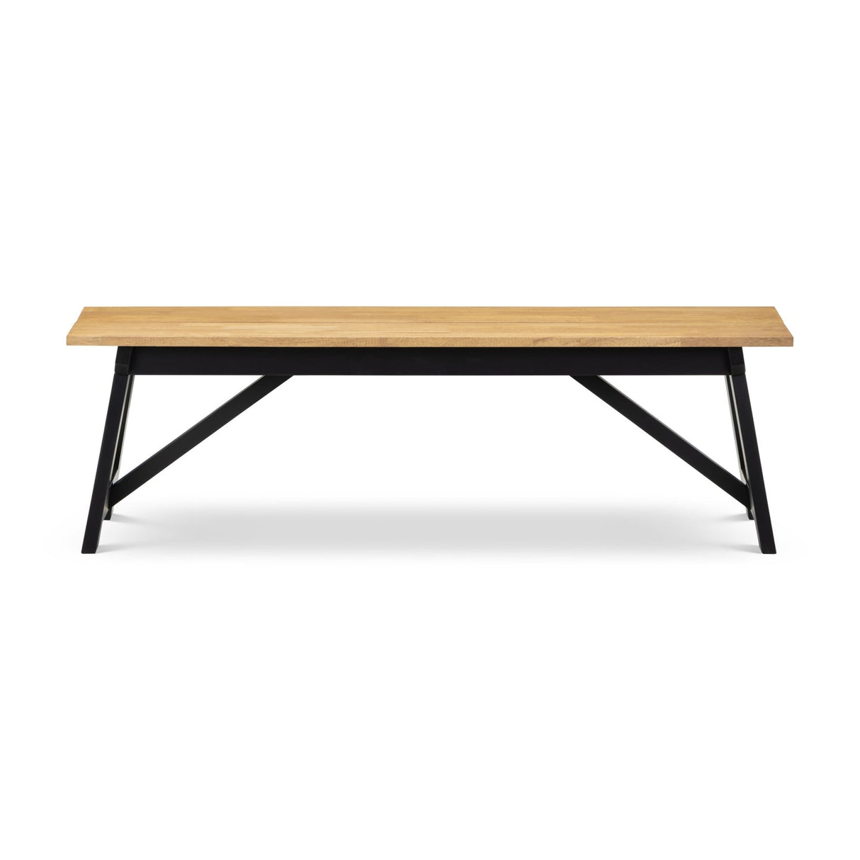 Wooden Dining Bench for 2 People - Hockley