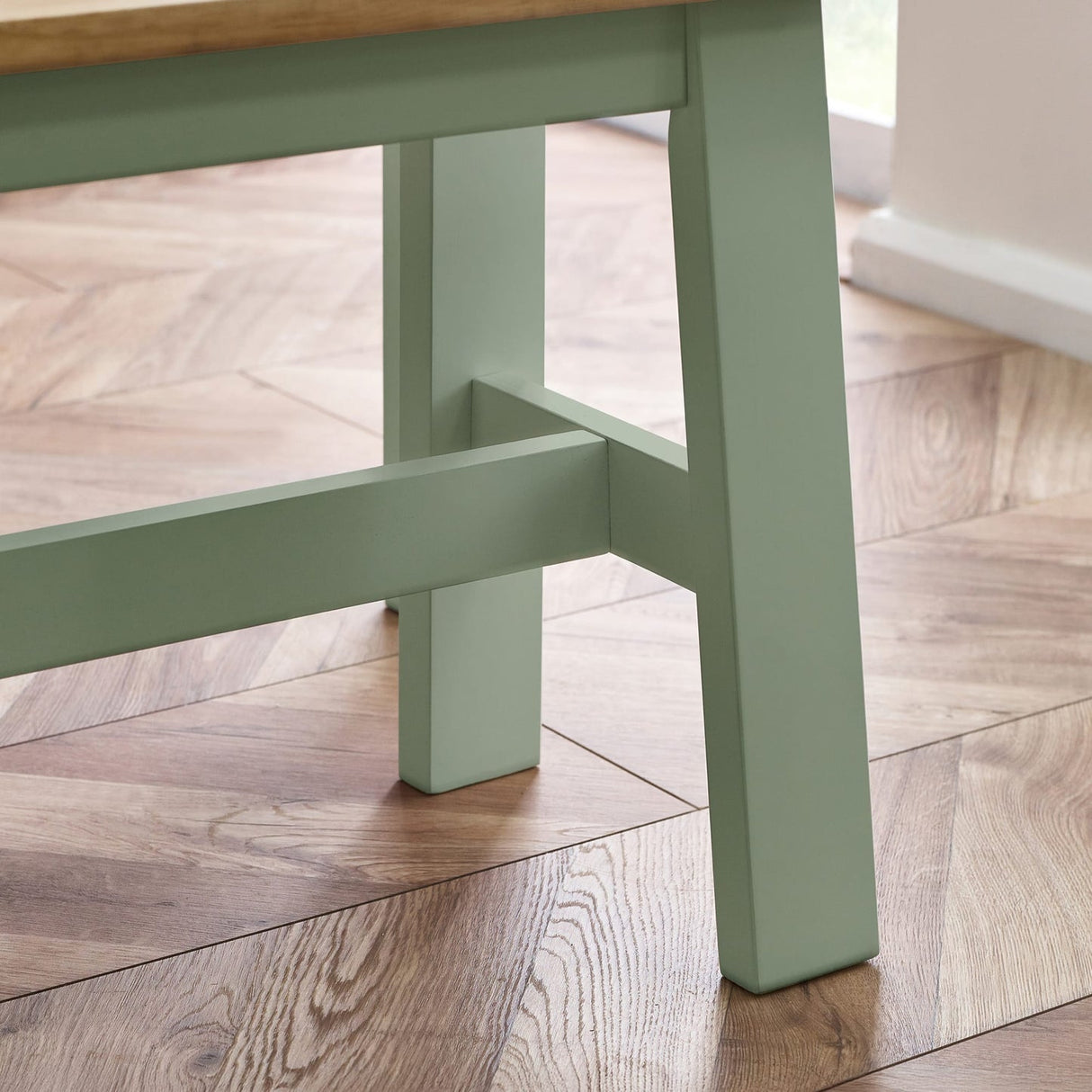 Wooden Dining Bench for 2 People - Linwood