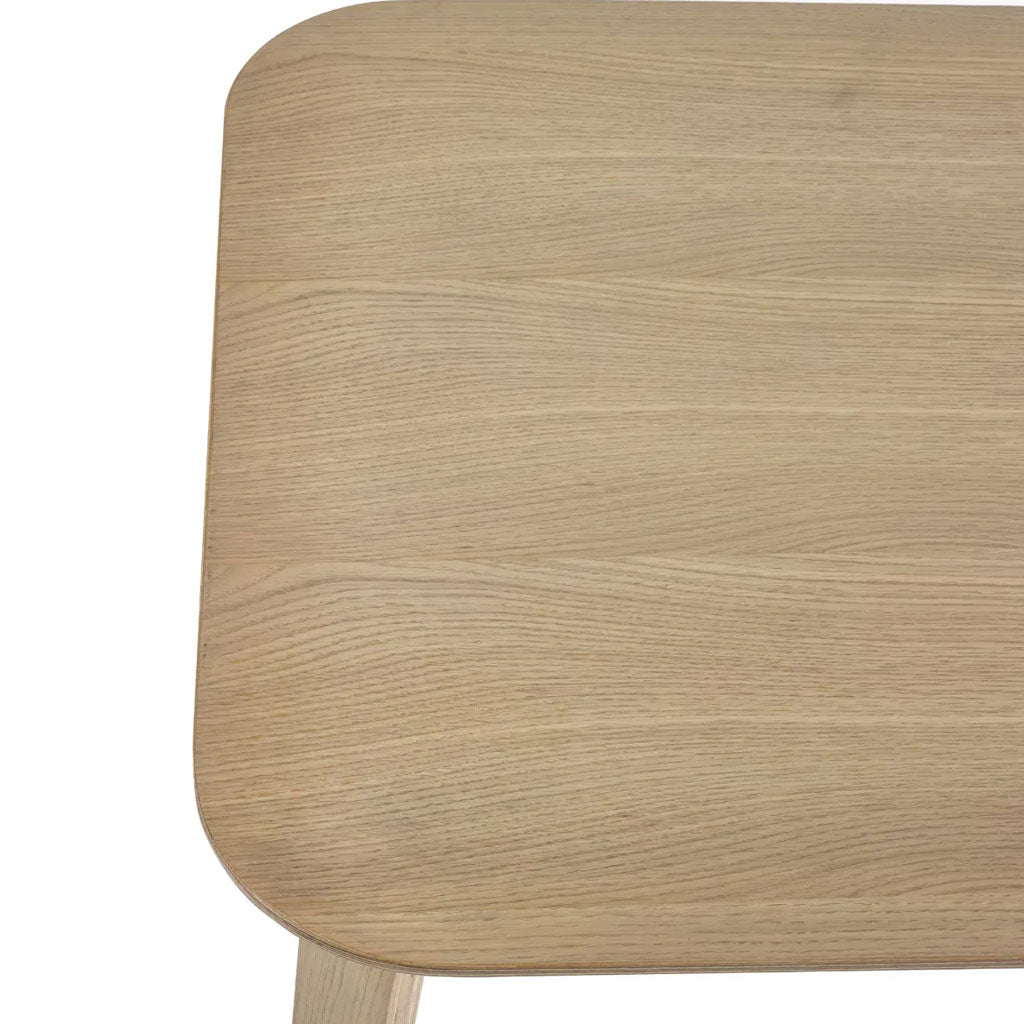 Wooden Dining Bench for 2 People Rectangular - Kaito