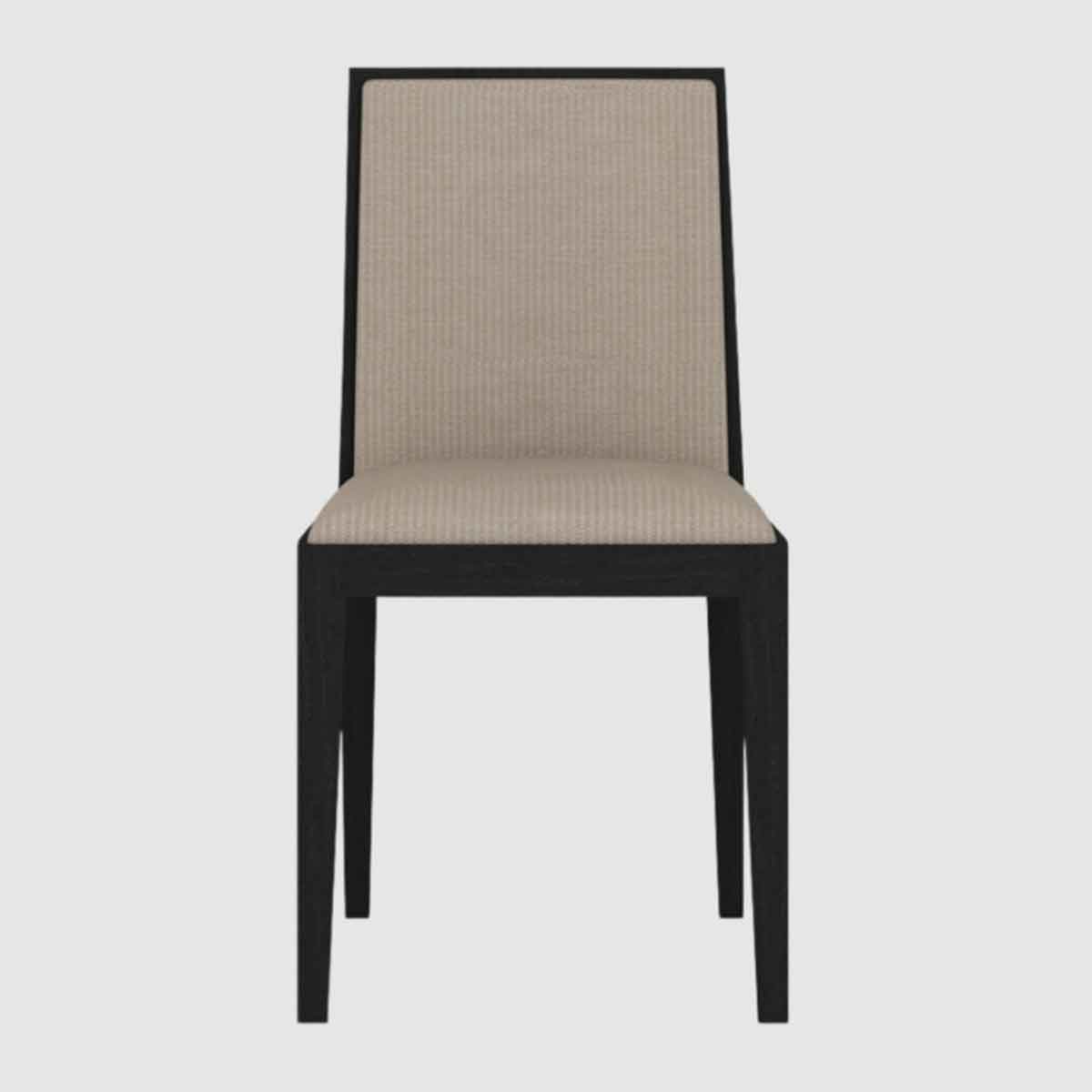 Wooden Dining Chairs 45cm Wide With Wooden Frame in Set Of 2 - Lotus