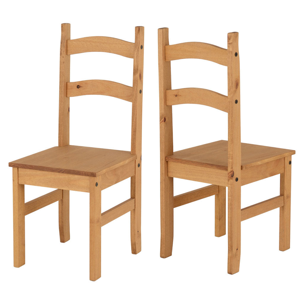 Wooden Dining Chairs In Set Of 2 - Budget