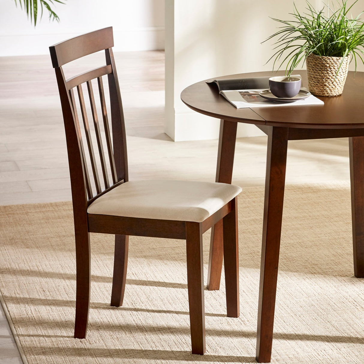 Wooden Dining Chairs in Set Of 2 - Coast