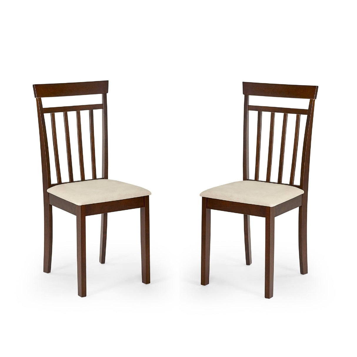 Wooden Dining Chairs in Set Of 2 - Coast