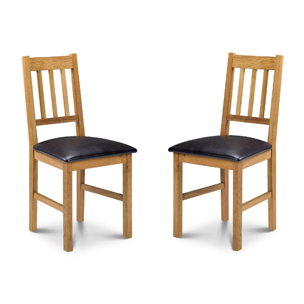 Wooden Dining Chairs in Set Of 2 - Coxmoor
