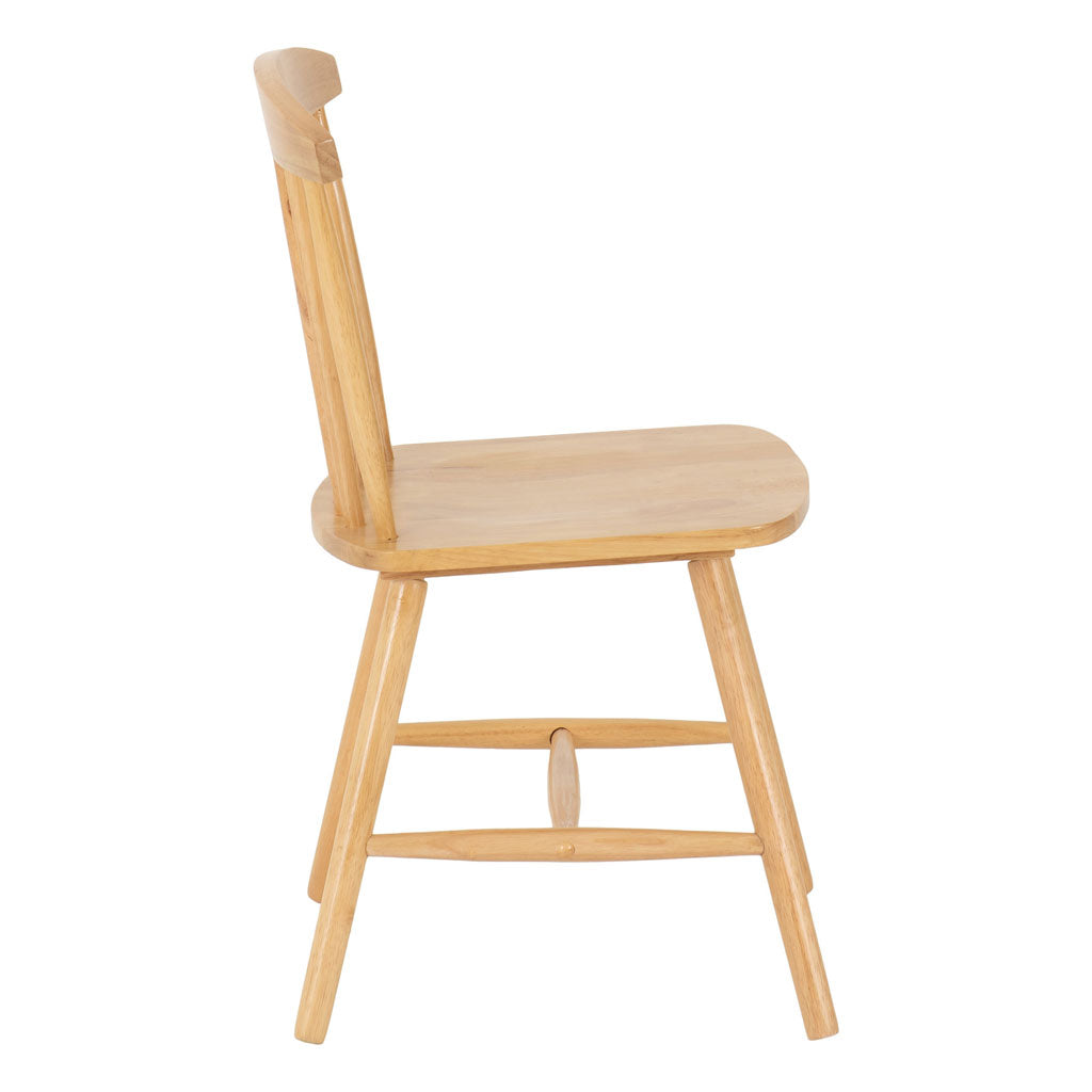 Wooden Dining Chairs In Set Of 2 - Emery