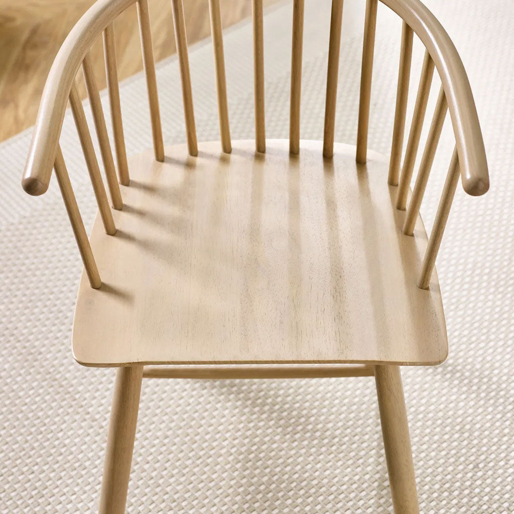 Wooden Dining Chairs in Set Of 2 - Kaito