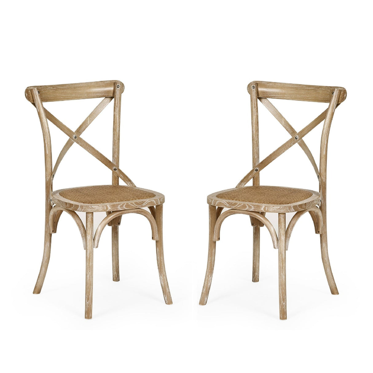 Wooden Dining Chairs in Set Of 2 - Satie
