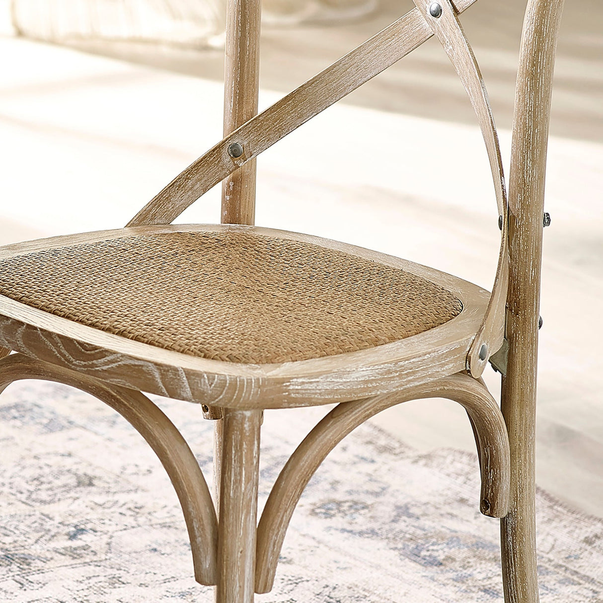 Wooden Dining Chairs in Set Of 2 - Satie