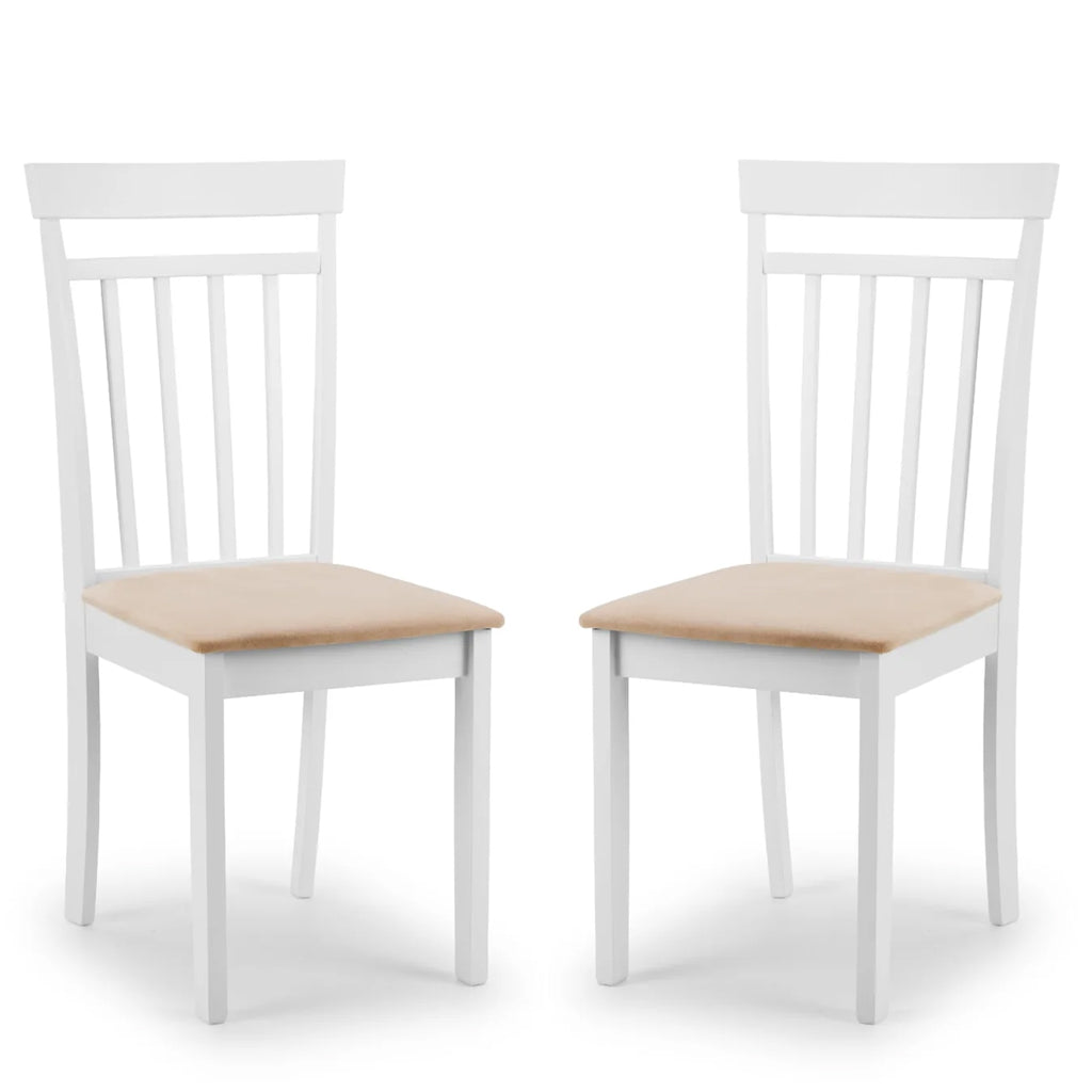 Wooden Dining Chairs in Set Of 2 - Coast